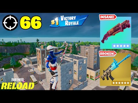 66 Elimination Solo "RELOAD” Gameplay Wins (Fortnite Chapter 7 PS5 Controller)