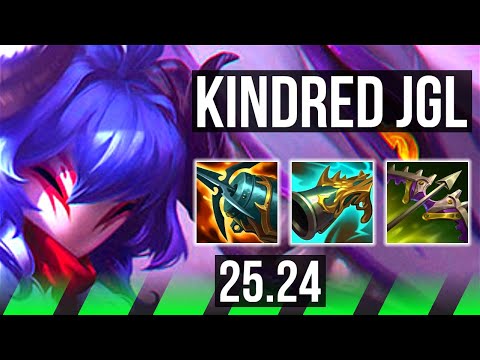 KINDRED vs SYLAS (JGL) | Good KDA: 19/1/6 | EUW Master | 25.24