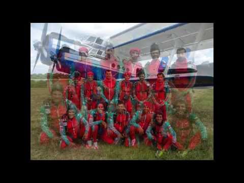 Oman Parachuting Team - Přibram Czech 2015 training