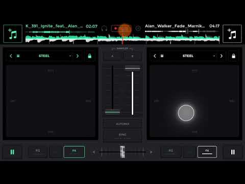 Alan walker Ignite and Fade Remix Edjing mix