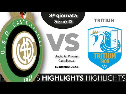 HIGHLIGHTS  Castellanzese 1-1 Tritium - Serie D 2023/2024 - 8ª giornata
