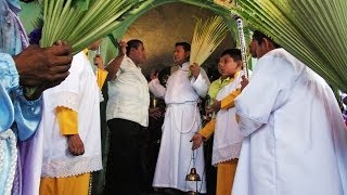 preview picture of video 'Palm Sunday, Oaxaca, Mexico'