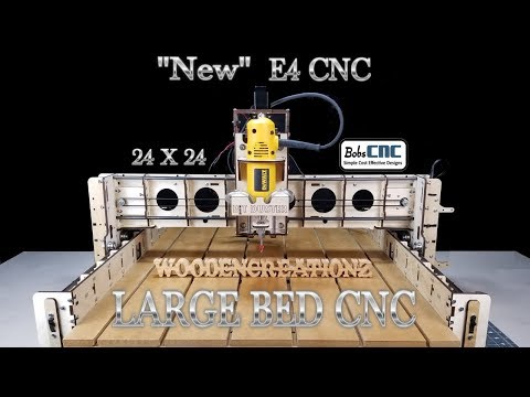BobsCNC E4 "LARGE" CNC Installation Video ($889 CNC)