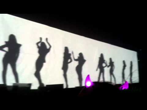 [Fancam] HD 120212 SNSD tour in Bangkok 2012 Shadow before Bad girl