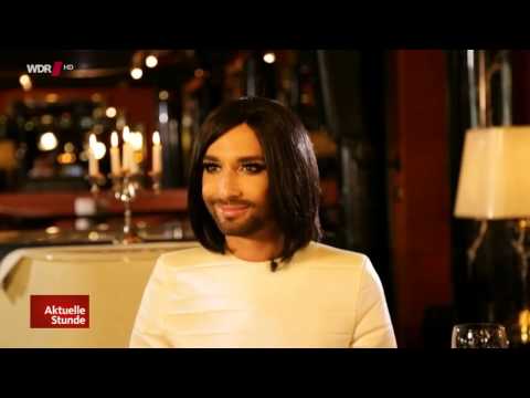 Conchita Wurst Aktuelle Stunde  WDR  04 07 2015