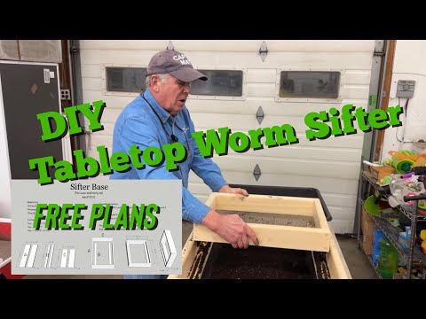 DIY Worm Sifter - Free Plans