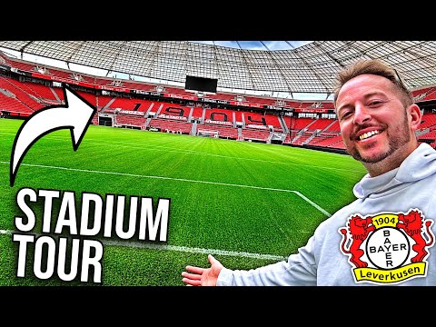 Exploring the BUNDESLIGA CHAMPIONS 🤩 BayArena | Leverkusen Stadium Tour