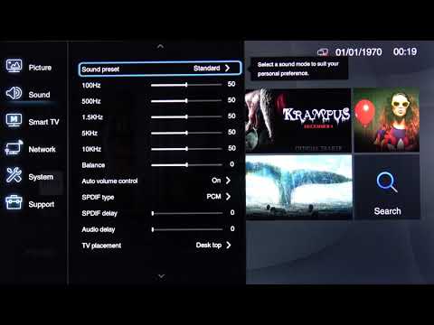 How to Change Sounds Presets on TCL Smart Android TV