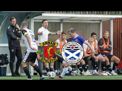 HIGHLIGHTS | Annan Athletic 1-6 Ayr United | Premier Sports Cup