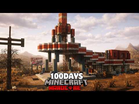 100 วันในโลก Fallout โหดจนผมเกือบเลิกเล่น! | Minecraft Hardcore