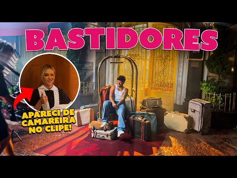 MOSTREI COMO FOI GRAVADO O CLIPE MODO SAFADO COM O LIVINHO!!!