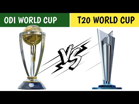 ODI World Cup vs T20 World Cup ||  comparison Videos || 22 YARDS INFO