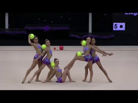 RG Junior Group 5-balls.Elegance.Final.AUS * Miss Valentine 2016