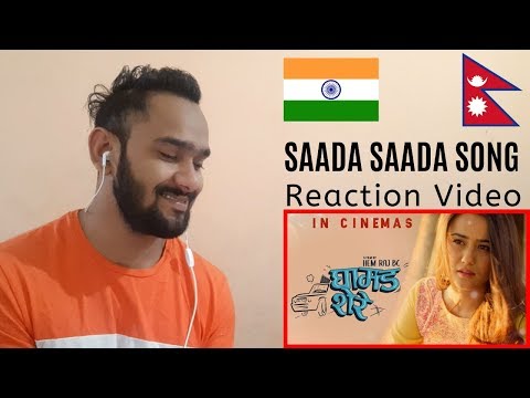 Saada Saada Song REACTION | Ghamad Shere | Nischal Basnet | Swastima Khadka