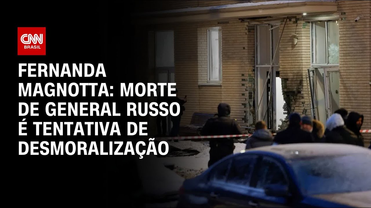 Fernanda Magnotta: Morte de general russo é uma tentativa de desmoralização | CNN 360º