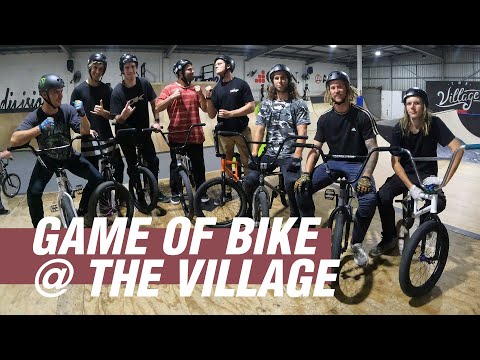 CRAZY GAME OF BIKE @ THE VILLAGE SKATEPARK