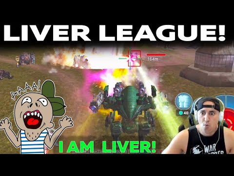 WAR ROBOTS! LOOKED FOR A BIG MAP. WENT AT THE BEGINNING OF THE BATTLE. GOT IN LEAVER LEAGUE. HAHAHA