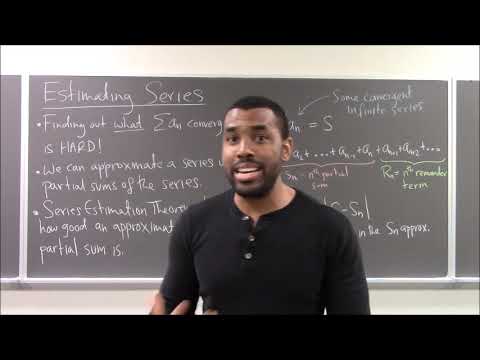 Math 212 Lecture 14 - Estimating Series; Power Series; Radius and Interval of Convergence