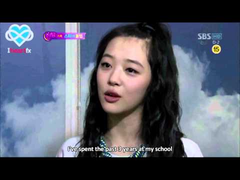 [HeartfxSubs] 100214 f(x)'s Sulli Graduates on SBS One Night (en)