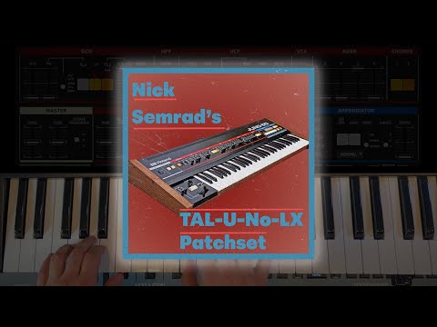 Nicholas Semrad's Tal-U-No-LX Patch Set (Demo)