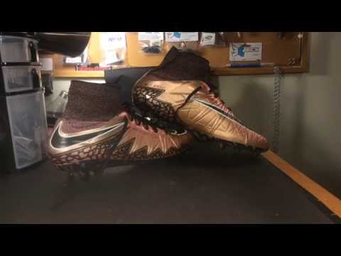 Nike hypervenom phantom 2 liquid crome pack (bronze) review + on feet