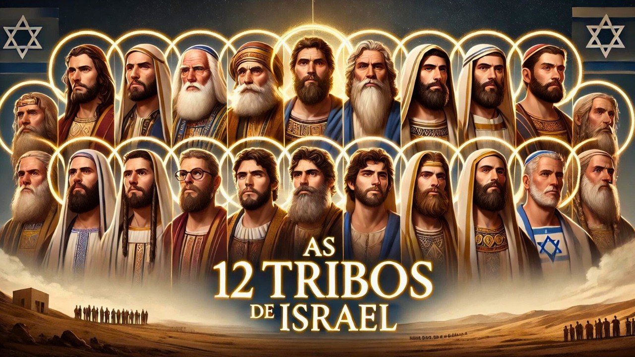A História COMPLETA das 12 TRIBOS de ISRAEL - Será que Elas Realmente Desapareceram da História??