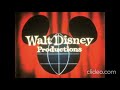 Walt Disney Productions 1966 For Shere Khan King S Second Channel