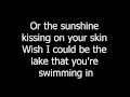 Brad Paisley - Be The Lake (Lyrics On Screen)