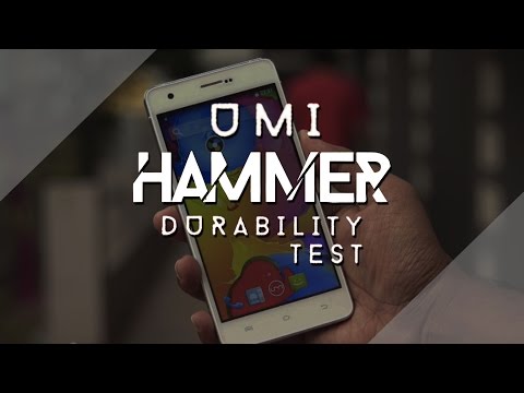 UMI Hammer Durability Test - Scratch / Drop / Car Drive / Bomb etc