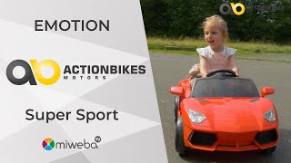 Emotion 🎬 | Kinderelektroauto Super Sport 🎬 | Spaß für Klein und Groß!