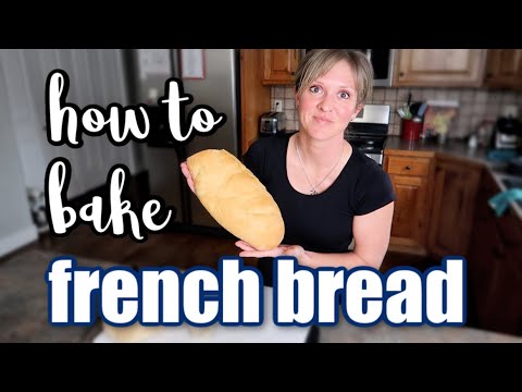 COOK WITH ME | HOW TO BAKE HOMEMADE FRENCH BREAD RECIPE | FRUGAL FIT MOM
