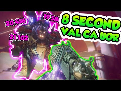 WORLD'S FASTEST VAL CA'UOR [8 Seconds] [Spire of Stars Raid Boss]