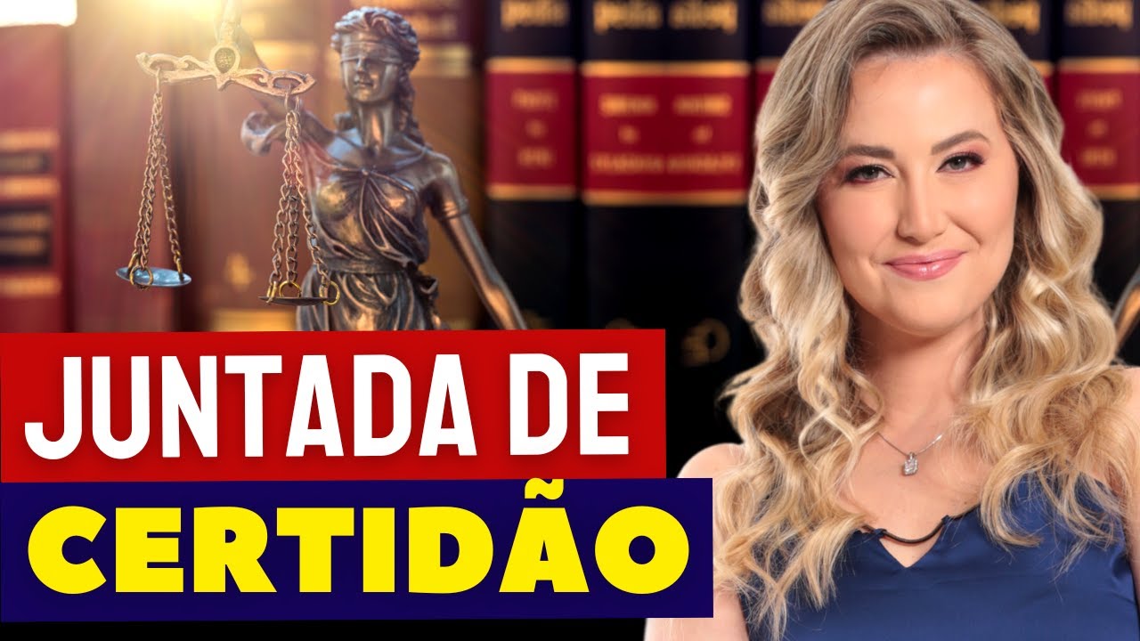 O que significa JUNTADA de CERTIDÃO em um processo? |  Certidão de Objeto e Pé | Certidão Negativa