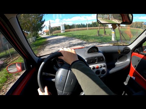 2001 FIAT SEICENTO SPORTING - POV DRIVE - GoPro 8