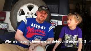 Why we haven't been out metal detecting recently!