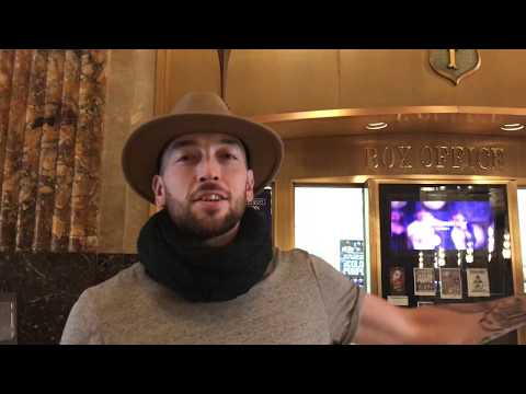 A shoutout from Ball Zee at the Fisher Theatre