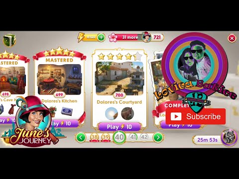 June's Journey - Volume 2 - Chapter 40 - A Helping Hand - Level 700 - Dolores's Courtyard - Gameplay