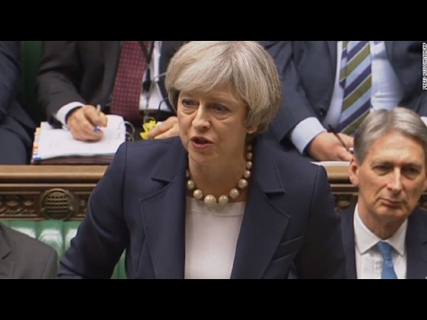 Theresa May he can lead protest , I'm leading a country - Brexit ,Trump State Visit  discussed