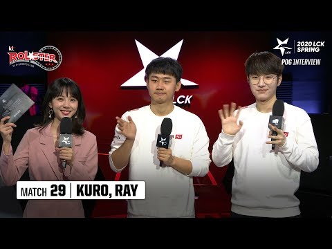 Interview with Kuro, Ray | AF vs KT 02.23 | 2020 LCK Spring