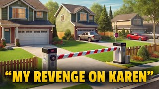 Karen Keeps Parking in My Drive Way, So I Installed a Boom Barrier