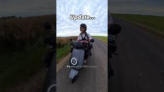 UK to Italy on a solar powered electric scooter, Update!