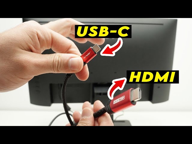 Vídeo relacionado con Adaptador USB C a HDMI, 4K Adaptador USB C a HDMI (Thunderbolt 3/4 Compatible con) Salida de Audio de Vídeo para MacBook Pro/Air,Surface Pro/Book,Pixelbook,iPad Pro/Air,Huawei,Samsung Galaxy S