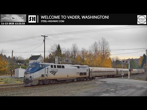 Vader, Washington The Tracks Bar & Grill Live Railcam  #steelhighway