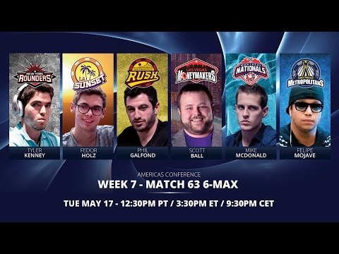 Replay GPL Week 7 - Americas Conference 6-max Match 1 - W7M63