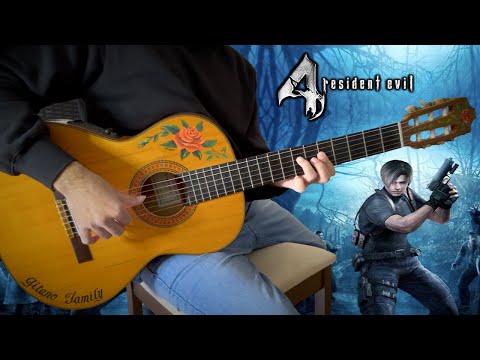 『The Drive ~ First Contact』(Resident Evil 4)【flamenco spanish guitar cover】remake ost music song