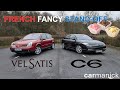 Renault Vel Satis vs Citroen C6 - which is the best French Fancy?