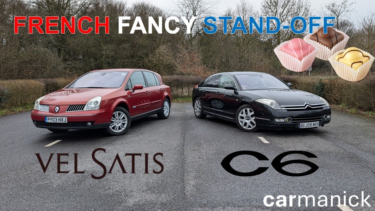 Renault Vel Satis vs Citroen C6 - which is the best French Fancy?