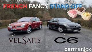 Renault Vel Satis vs Citroen C6 - which is the best French Fancy?