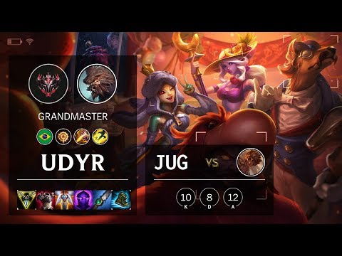 Udyr Jungle vs Taliyah - BR Grandmaster Patch 10.5