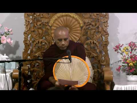 8 January 2020 0730 PM Dhamma Talk by Ashin InDarDiPaDi ChanMyay Meditation, Pyin Oo Lwin